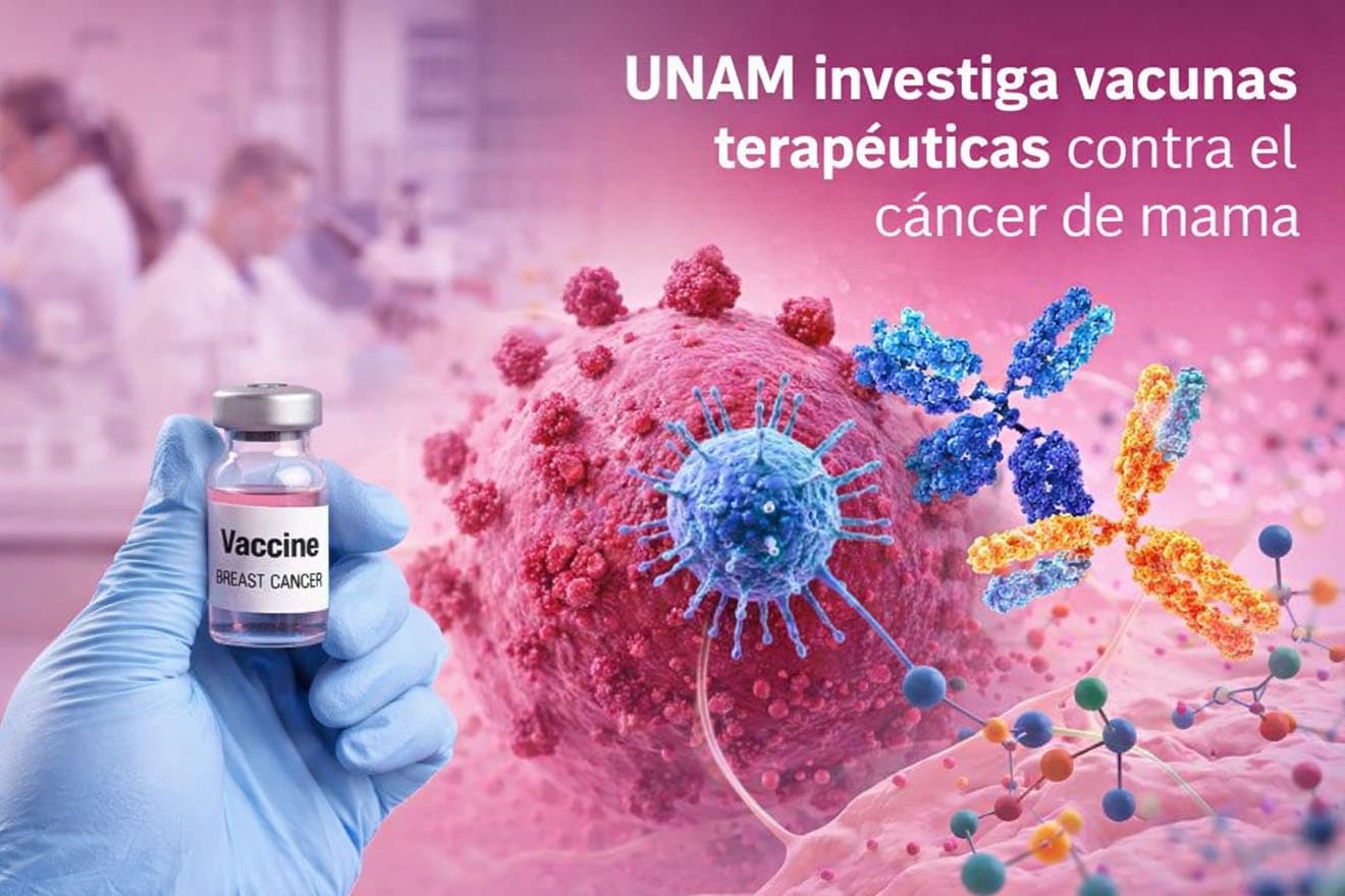 La UNAM persigue algo que parecía imposible: una vacuna contra el cáncer de mama
